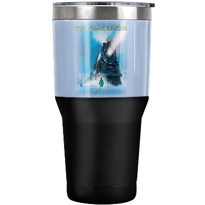 Polar Express Big Train Steel Tumbler 30oz Coffee Travel Mug