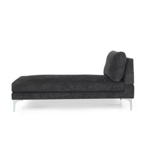 Beamon Contemporary Fabric Chaise Lounge - Christopher Knight Home - 1 of 4
