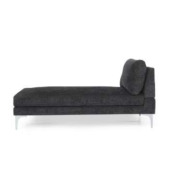 Beamon Contemporary Fabric Chaise Lounge - Christopher Knight Home