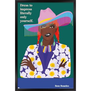 Trends International Boss Beauties - Dress To Impress Framed Wall Poster Prints - 1 of 4