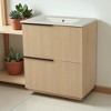 30" Bathroom Vanity with Ceramic Sink Basin, Soft-Close Undermount Drawers, Full-Extension Storage Drawers - 2 of 4