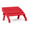 WestinTrends Dylan Outdoor Patio HDPE Adirondack Ottoman Footrest - 4 of 4