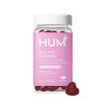 HUM Nutrition SOS Vegan PMS Relief, Bloating, Mood Swings, Hormonal balance with Clinical Strength Vitex PMS Gummies - 50 ct