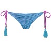 VENUS Womens Crochet Key West Bottom  -  L, Aqua Orchid - 4 of 4