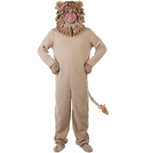 HalloweenCostumes.com 2X   Plus Size Lion Costume, Tan - 1 of 1