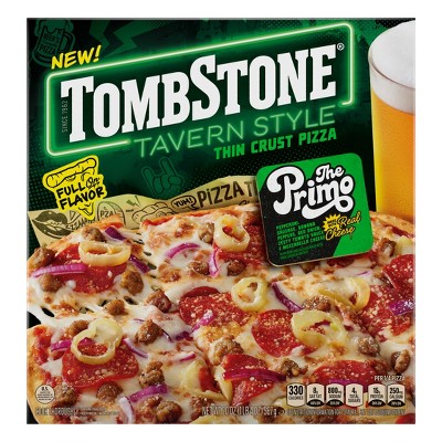 Tombstone Tavern Style Frozen Pizza The Primo - 20oz : Target