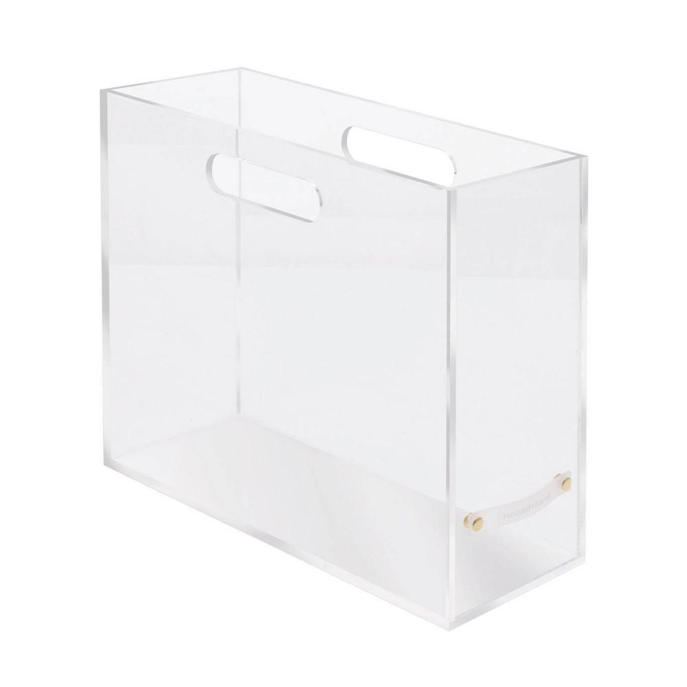 Photos - Desk Organiser RUSSELL + HAZEL Acrylic File Box Slim