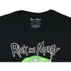 Rick and Morty Men's Dimension Portal Character Design Graphic T-Shirt - 3 of 3