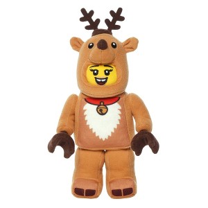 LEGO Minifigure Reindeer Costume Girl 10” Plush Character 5009322 - 1 of 4
