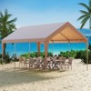 EROMMY Carports 12x20 Heavy Duty,Yellow - 2 of 4
