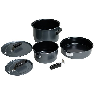 Coleman 3pc Family Cook Set - Black