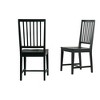 Set of 2 Vienna Wood Dining Armless Chairs - Alaterre Furniture - 3 of 4