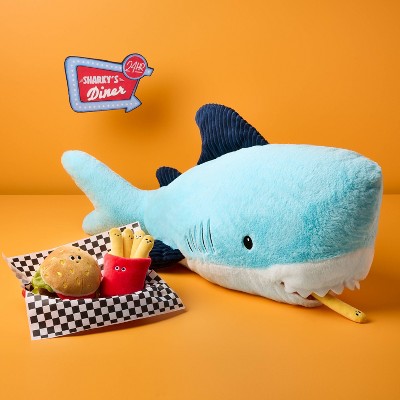 Детские мягкие игрушки Gigglescape 10" Jumbo Shark Stuffed Animal — фото 2