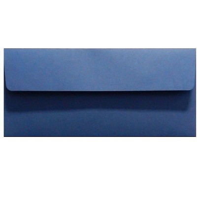 LUX 80lb 4 1/8"x9 1/2" Square Flap #10 Envelopes W/Peel&Press Navy Blue LUX-4860-103500