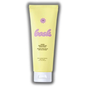 Bask Sheer Vegan Sunscreen Lotion Broad Spectrum SPF 50 | Broad spectrum protection against UVA and UVB rays - (3.4 oz) - 1 of 3