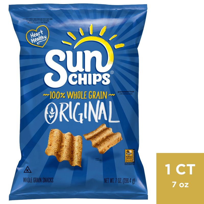 SunChips Original Whole Grain Chips - 7oz, 1 of 7