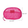 Unique Bargains Mesh Hand-held Sundries Makeup Bag 1 Pc - 2 of 4