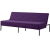 DOMETOUR  Convertible Futon Sofa Bed, Adjustable Back Upholstered Sleeper for Living Room Bedroom Furniture - 4 of 4