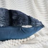 REGALWOVEN Fade-Resistant Plush Striped Luxury Series Soft Fluffy Modern Throw Pillow Covers 2 Pcs - 3 of 4