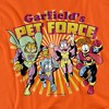 Garfield Pet Force Burst Adult T-Shirt Orange - 2 of 4