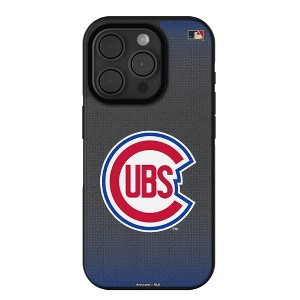 MLB Cooperstown Central Teams Linen Bump Cell Phone Case for Apple iPhone - 1 of 4
