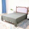 Brushed Microfiber Flat Sheet Only, Super Soft Hotel Quality Top Sheet - NTBAY - 4 of 4