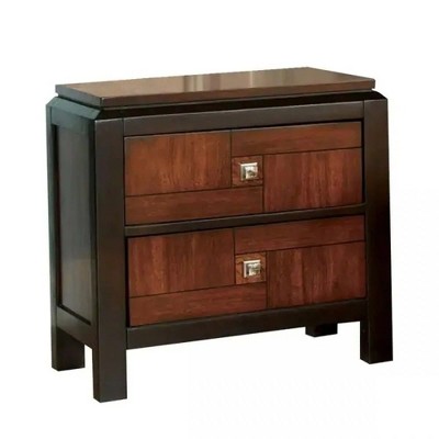 NicBex Nightstand with Drawers,Modern Side Table with Metal Handle,Bedside Table for Bedroom,Living Room