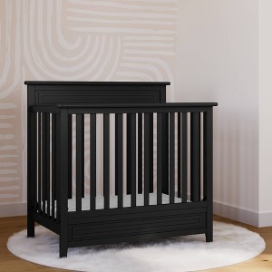 Storkcraft Petal Convertible Mini Crib with Mattress - 1 of 4
