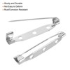 Unique Bargains Metal DIY Blankets Crafts Brooch Making Home Sewing Safety Pins 150 Pcs - 4 of 4
