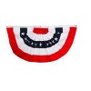 Briarwood Lane 4th of July Patriotic Bunting 36" X 18" (Set of 3 1x1 For 4th of July Bundle - 2 of 4