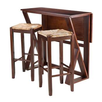 Bar Height Extendable Dining Table Set - Winsome