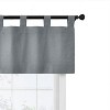 Commonwealth Weathermate Tab Top Valance - 40x15", Dolphin Grey - 2 of 3