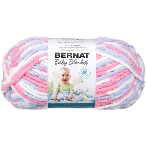 Bernat Baby Blanket Yarn-pink & Blue Ombre : Target