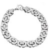 Steeltime 24" stainless steel mechanic style chain bracelet/necklace set - 2 of 4