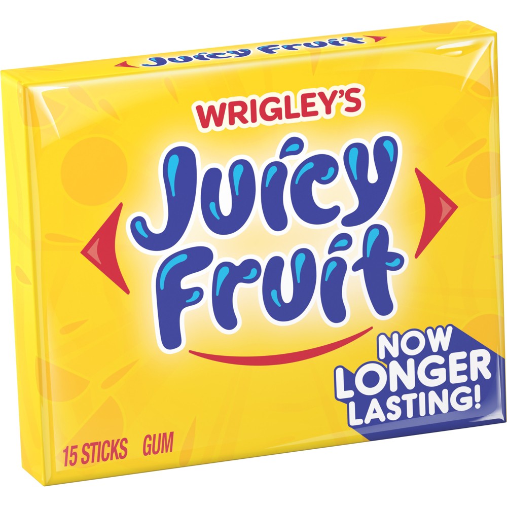 UPC 022000006677 product image for Juicy Fruit Original Chewing Gum Single Pack - 15 Piece | upcitemdb.com