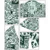 LA LEELA Women's Summer Holiday Beach Button Short Sleeve Camp Short Sleeves Shirt Hawaiian Shirts Tops Blouses For Women - 4 of 4