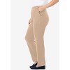 Woman Within Plus Size 7-Day Knit Straight Leg Pant - 4 of 4