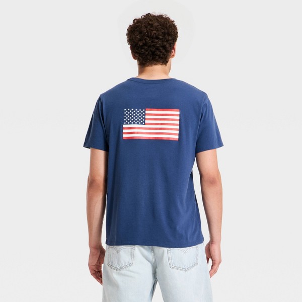 Camiseta gráfica de hombre de manga corta 'USA' - Goodfellow & Co™ 2