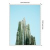 Amanti Art Tall Cacti by Raisa Zwart Canvas Wall Art Print Framed 23-in. W x 30-in. H. - 3 of 4