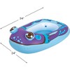 Pool Central Octopus Children's Inflatable Pool Boat Float - 34" - Purple - 3 of 4