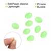 Unique Bargains Luminous Fishing Bead, Soft Plastic Glow Fishing Bait Eggs Rig Bead Tackle Tool - 4 of 4