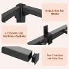 Homhougo Bed Frame, Sturdy Metal Platform with Durable Iron Slat Support and Legs, Twin Size 6 Inch Height, Easy Assembly, Storage Space Under Bed - 4 of 4
