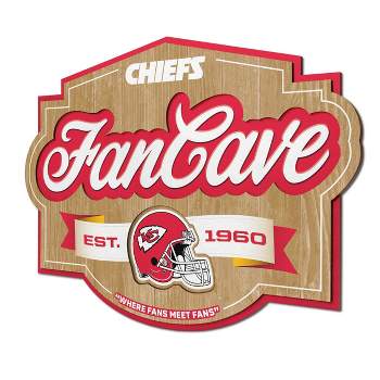 NFL Kansas City Chiefs Fan Cave Sign