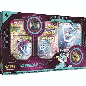 Pokemon Cards: Vaporeon VMAX Premium Collection Box - 1 of 3