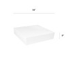 O'Creme Square Cake Dummy for Display Decorating, Styrene 3" High - 2 of 4