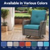 Buenhomino Outdoor Seat Cushion Set 25 x 22 x 4 Inch,Waterproof & Fade Resistant Outdoor Chair Cushions,Deep Seat Cushion with Removable Cover - 2 of 4