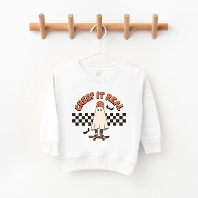 The Juniper Shop Creep It Real Skate Board Toddler Graphic Sweatshirt