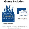 Big Dot of Happiness Royal Prince Charming - How Many Candies Baby Shower or Birthday Party Game - 1 Stand and 40 Cards - Candy Guessing Game - 3 of 4