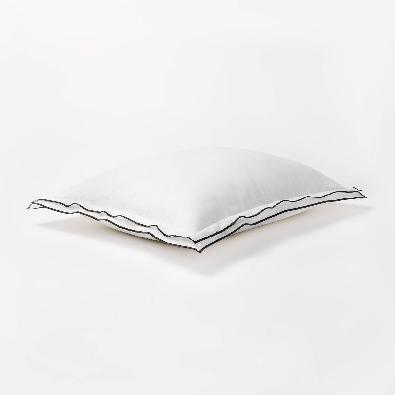 Double Flange Merrow Stitch Comforter & Sham Set - Threshold™ designed with Studio McGee, 5 of 8