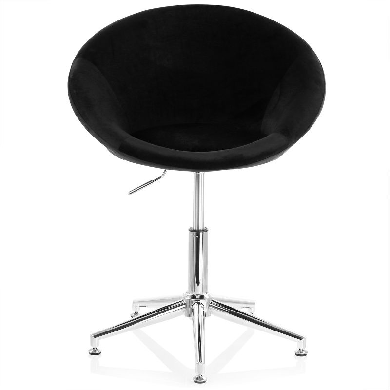 Elama 2 Piece Adjustable Velvet Accent Chair Set, 2 of 11